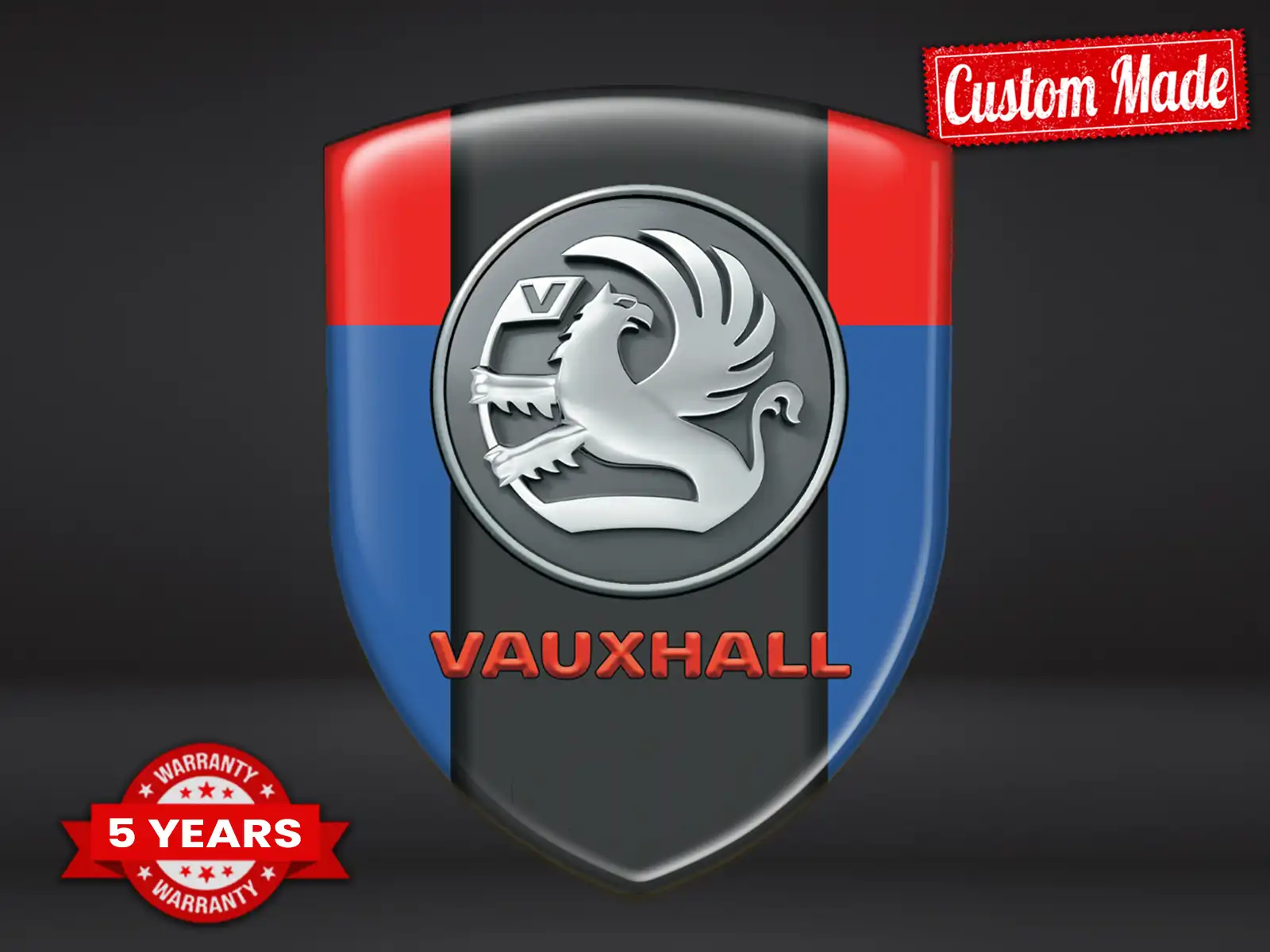 Vauxhall Adesivi Paraurti Auto su Misura Stile Lusso Premium